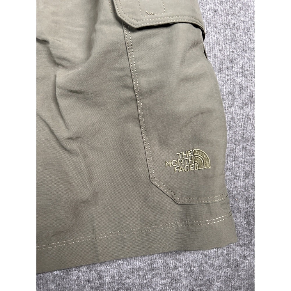 The North Face Belted‎ Cargo Shorts Size 3XL Army Green  44x10 Hiking Breathable - Picture 11 of 13